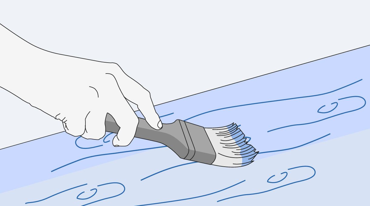 Aplicación de removedor de pintura en madera exterior