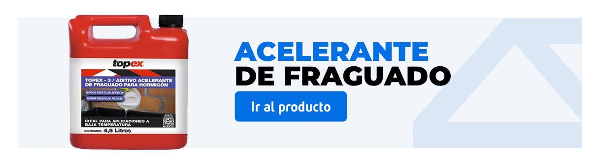Acelerante de fraguado