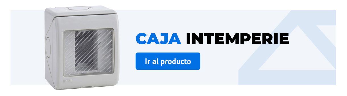 caja intemperie
