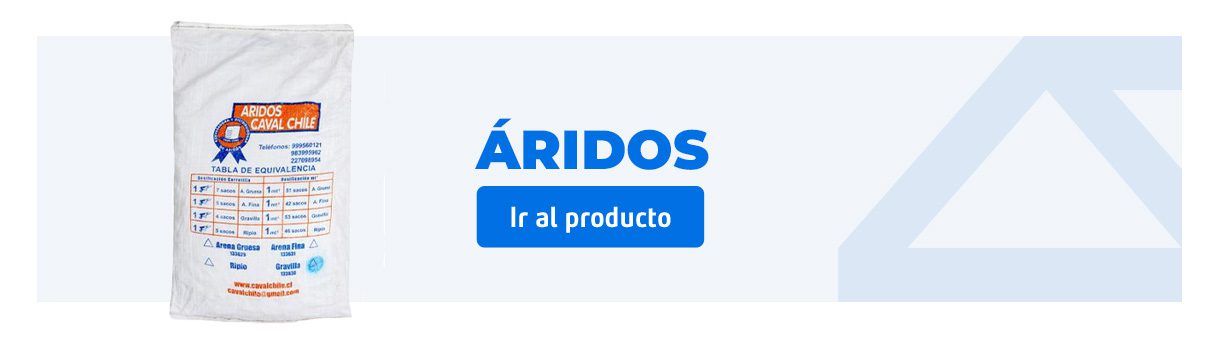 imagen de un saco pequeño de áridos