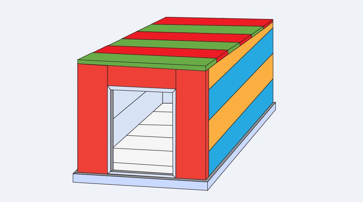 casa terminada y pintada