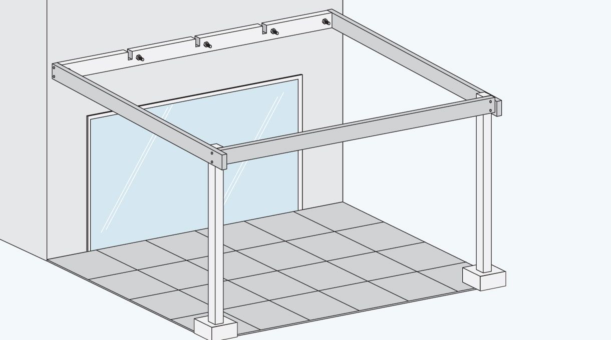 Formar la techumbre