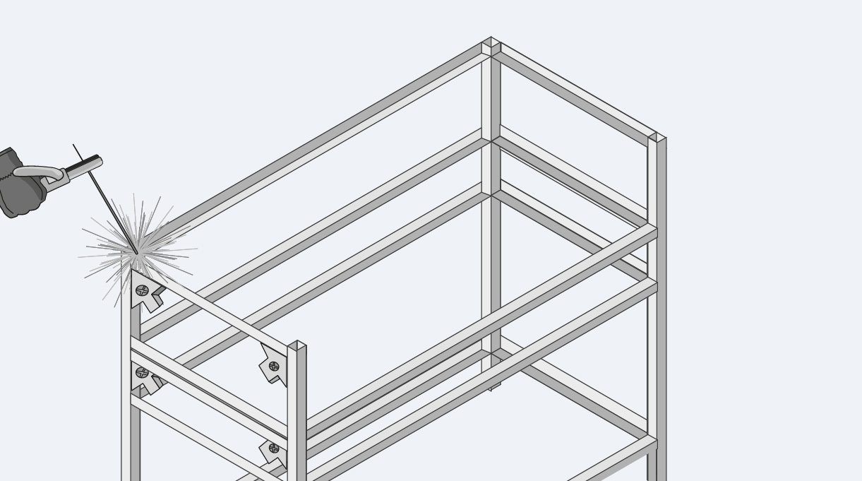 Unir la estructura