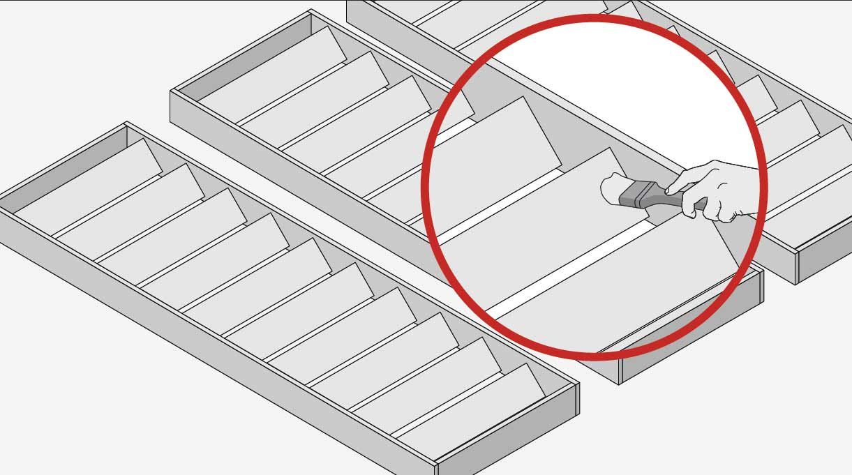 Para proteger la celosía aplica impregnante para madera