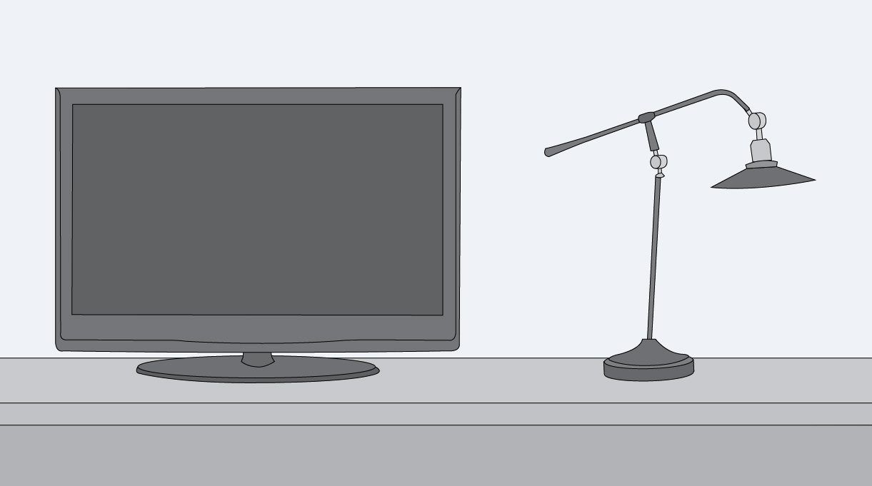 Luz para el televisor