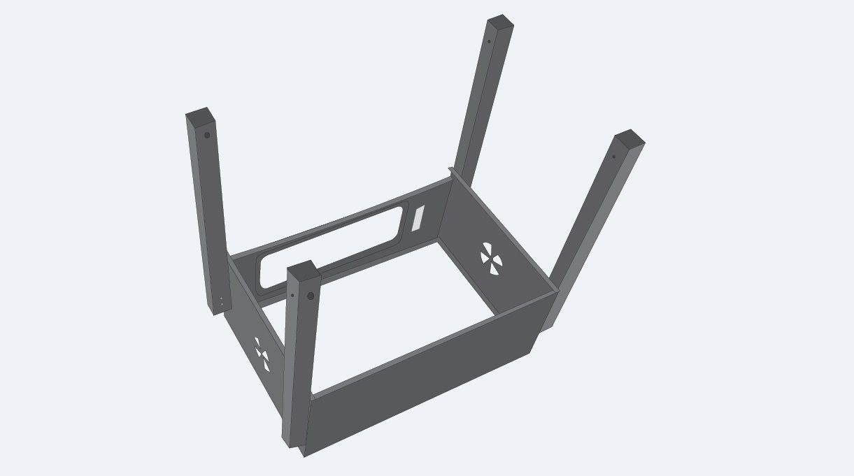 Instalar las 4 patas
