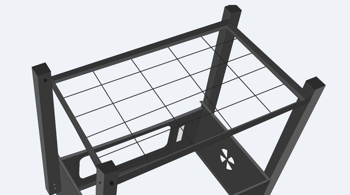 Fijar el panel base