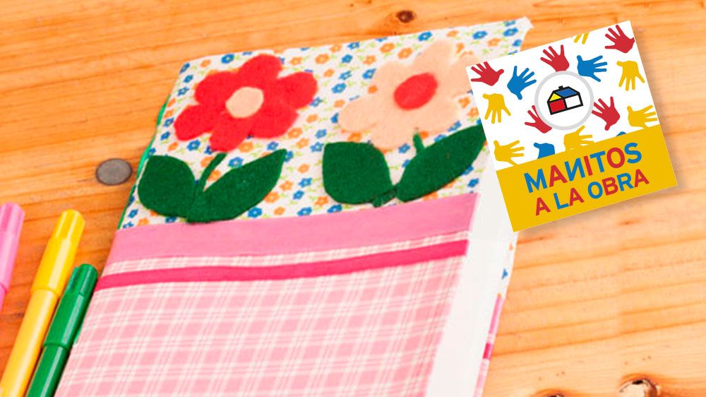 ¿Cómo hacer una libreta para mamá?