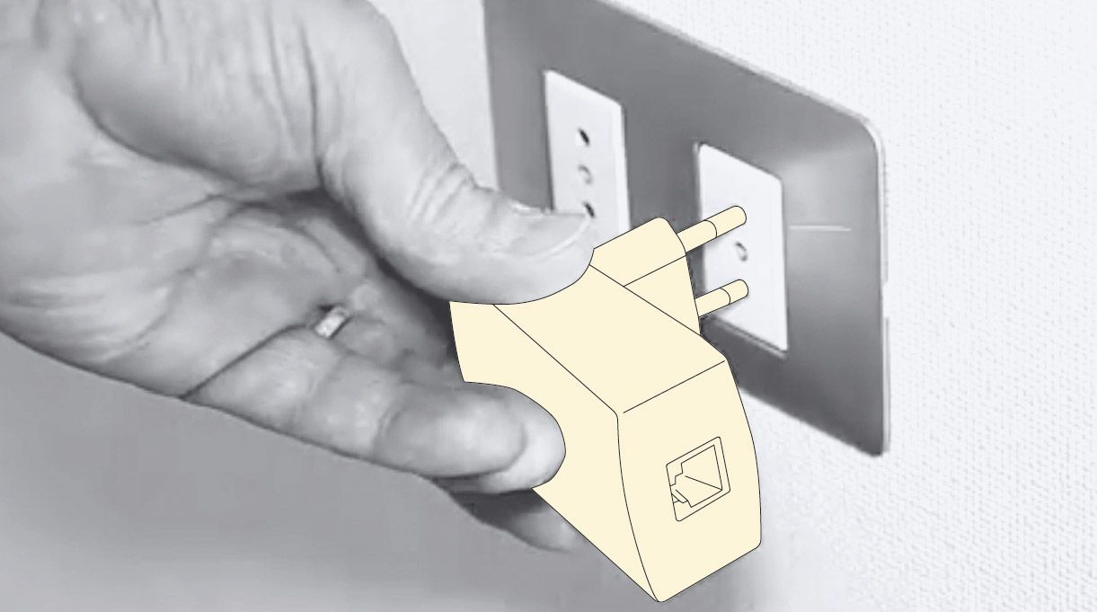mejorar señal wifi -instalar un extensor powerline