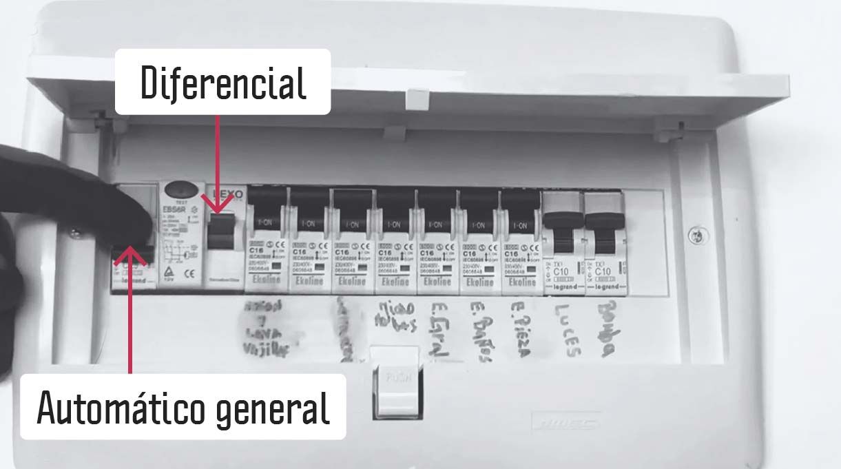 panel led sobrepuesto - cortar la luz general