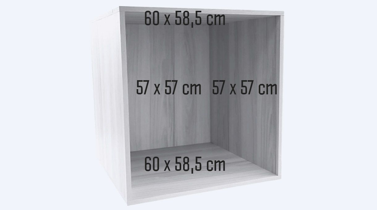 dimensiones del segundo cajón