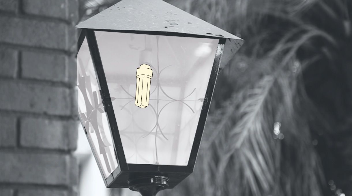 Farol de la terraza