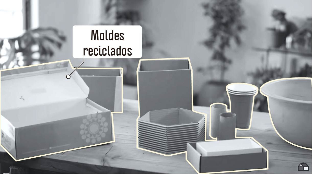 moldes reciclados