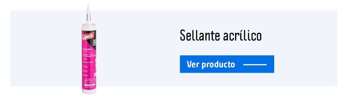 sellante acrílico