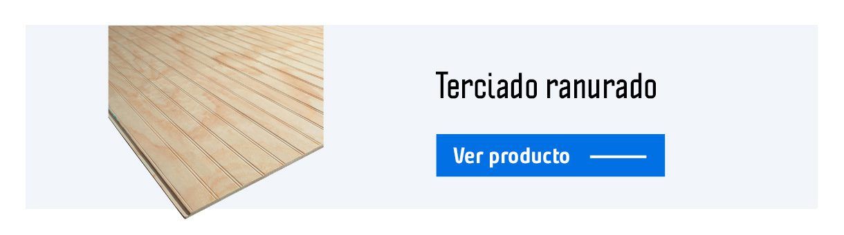 terciado ranurado