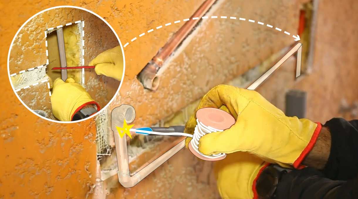 Para soldar, corta la cañería con sierra para cobre, lija la cañería y fitting, calienta el tubo de cobre, rodea el tubo sobre pasta de soldar y, por último, calienta la unión y coloca estaño