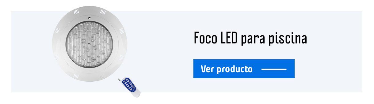 foco LED para piscina
