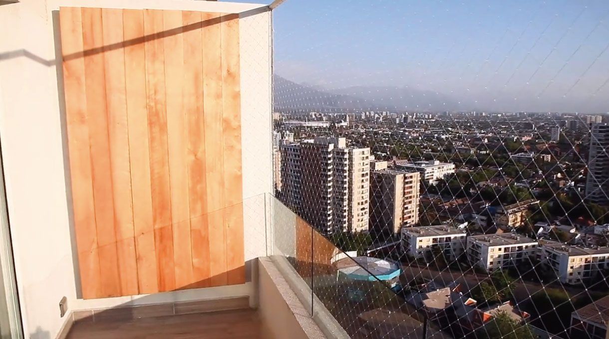 Deck instalado en la terraza
