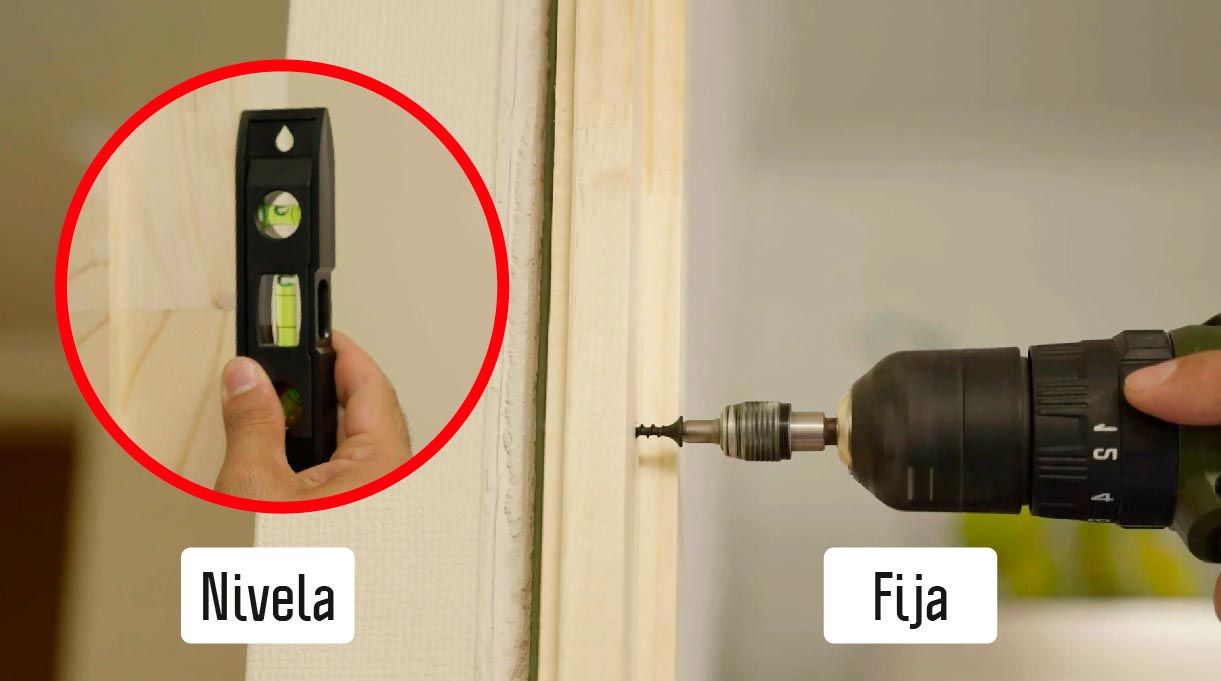 Nivelar y fijar