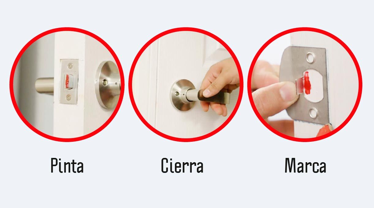 Pinta, cierra, marca