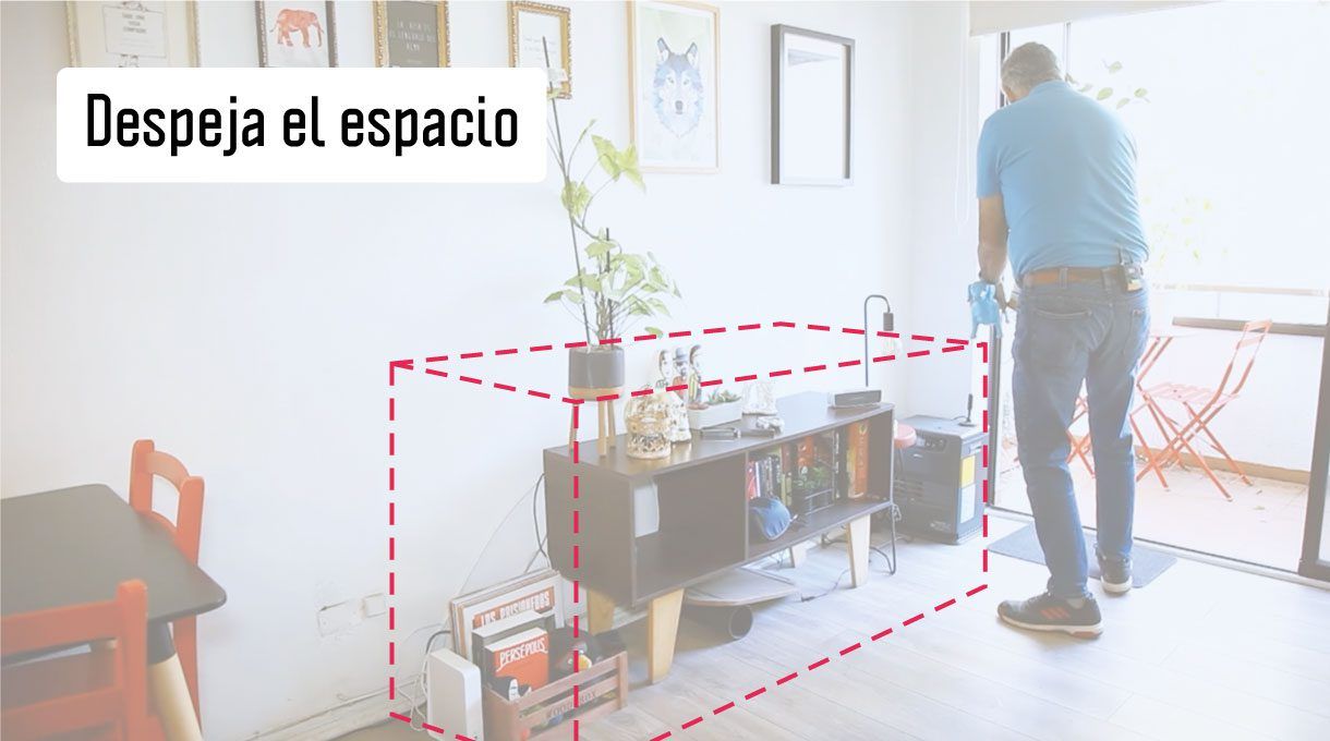 despejar espacio