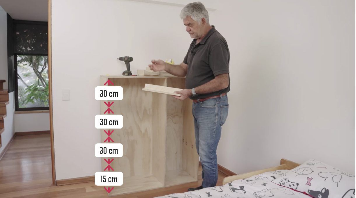Instalación de repisas revistero