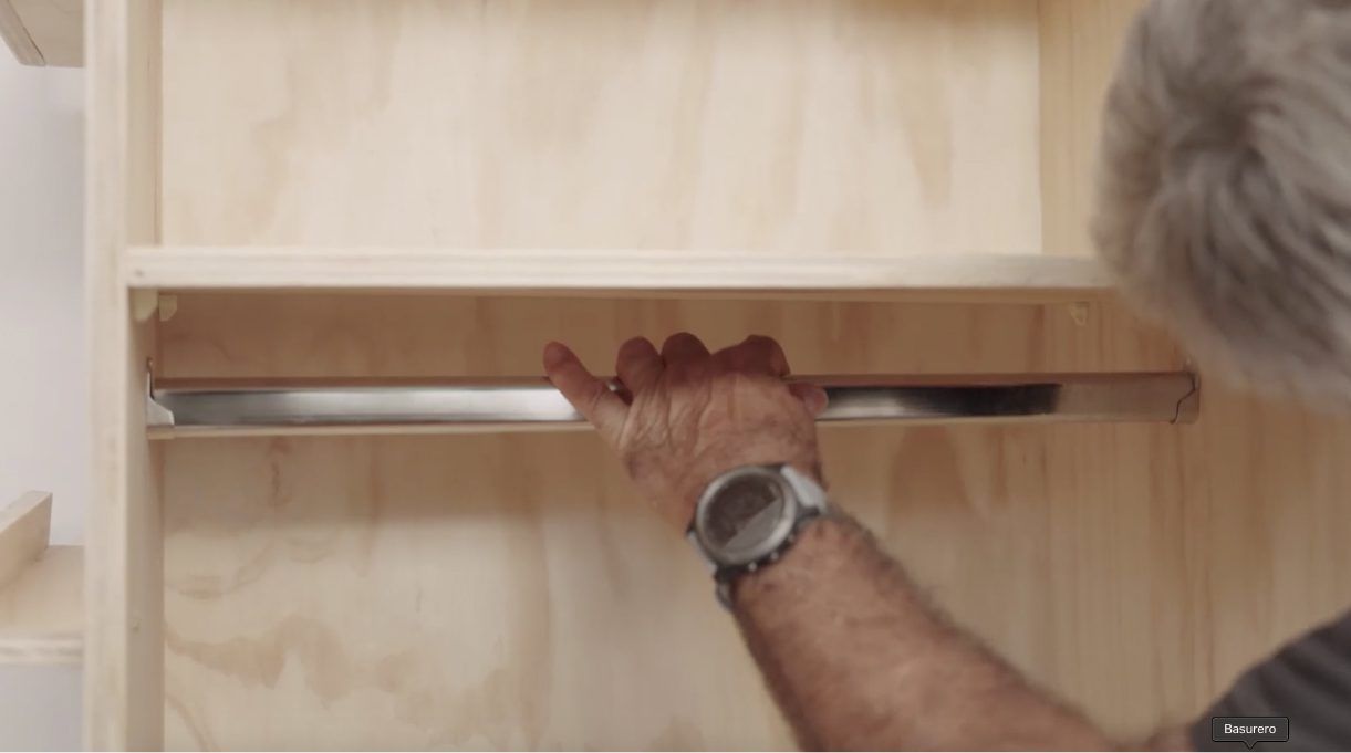 Instalación barra de aluminio