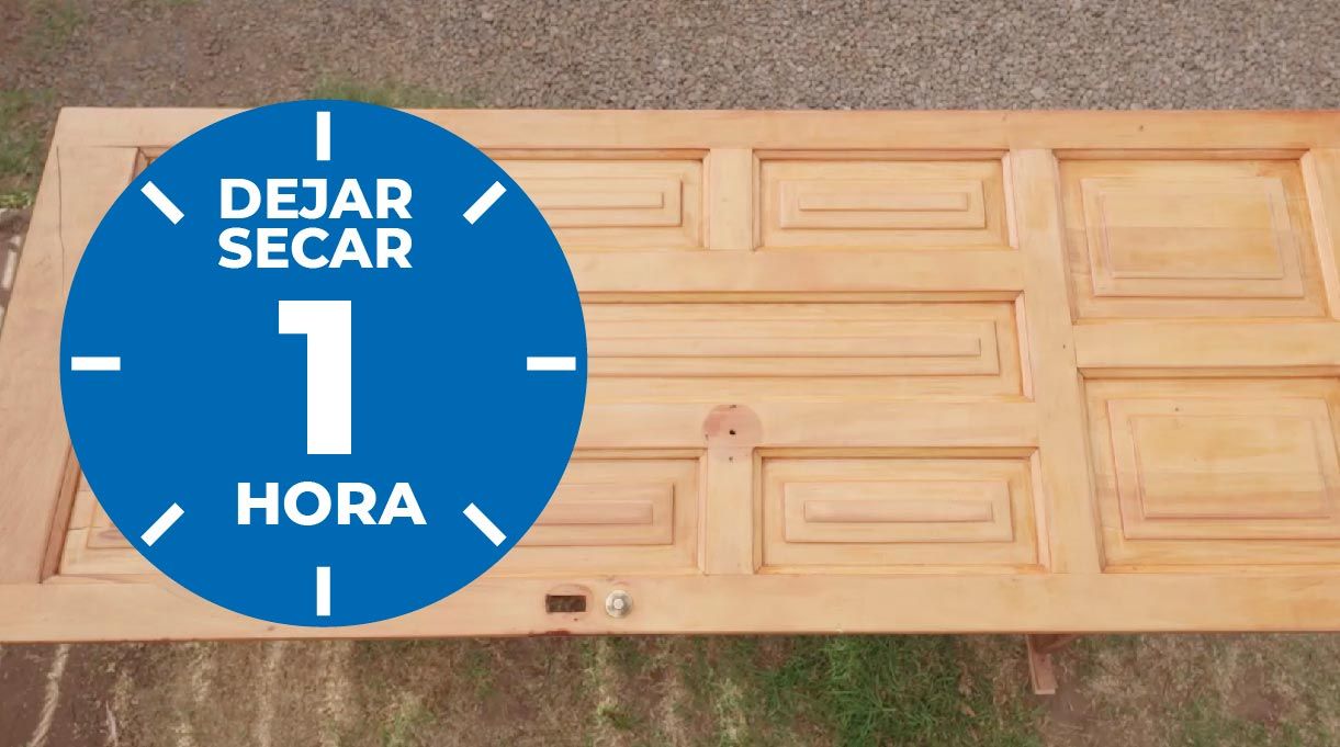 Dejar secar por una hora