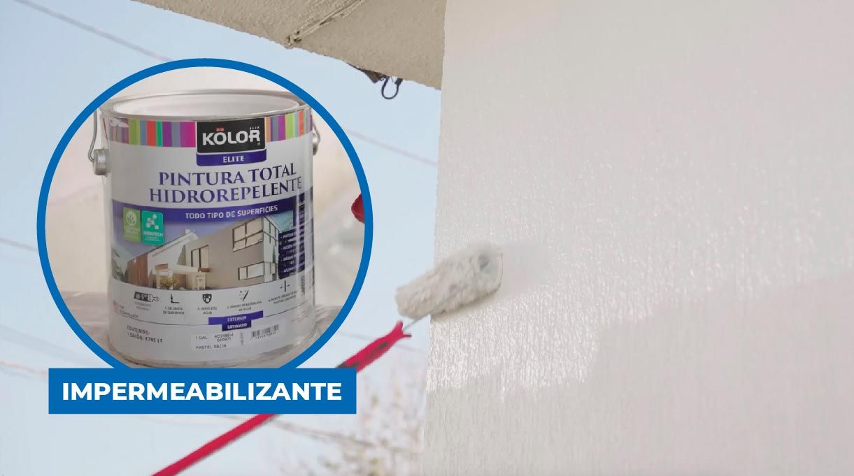 Pintura total hidrorepelente