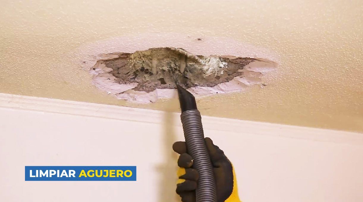 Aspirar el agujero
