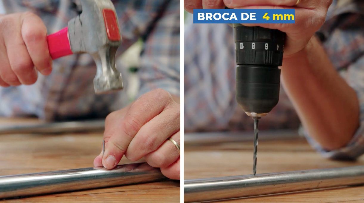 Marca los agujeros