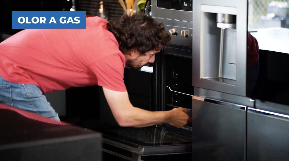 Olor a gas