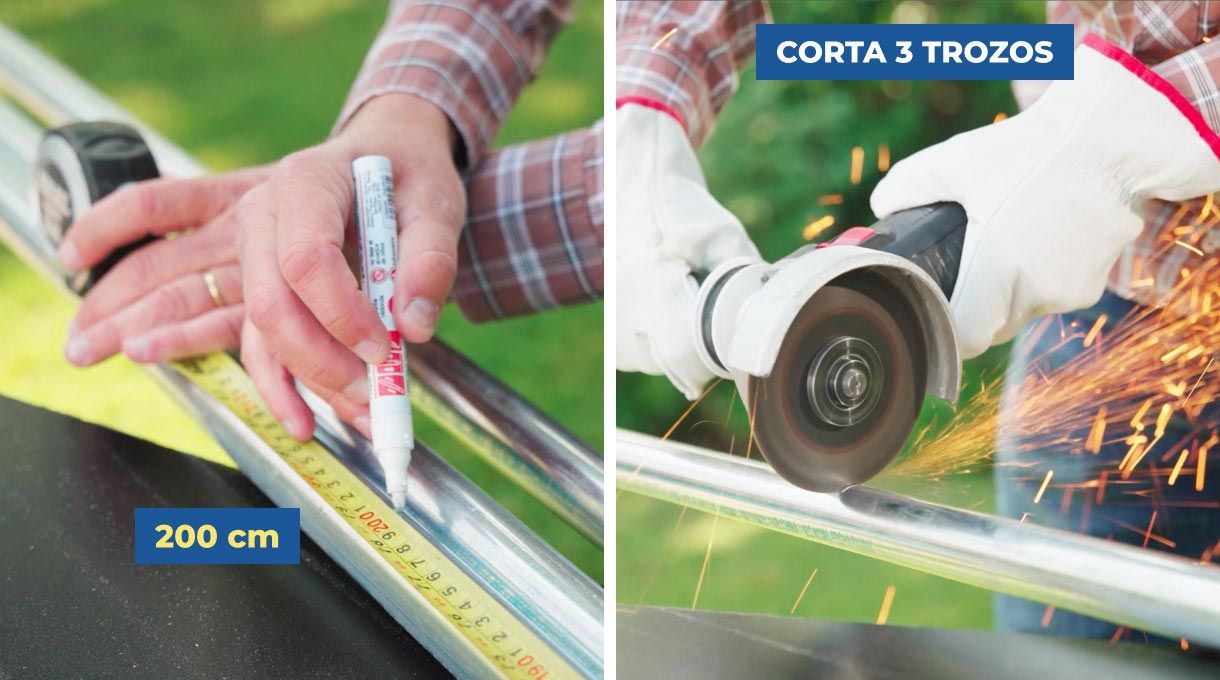 Medir y cortar