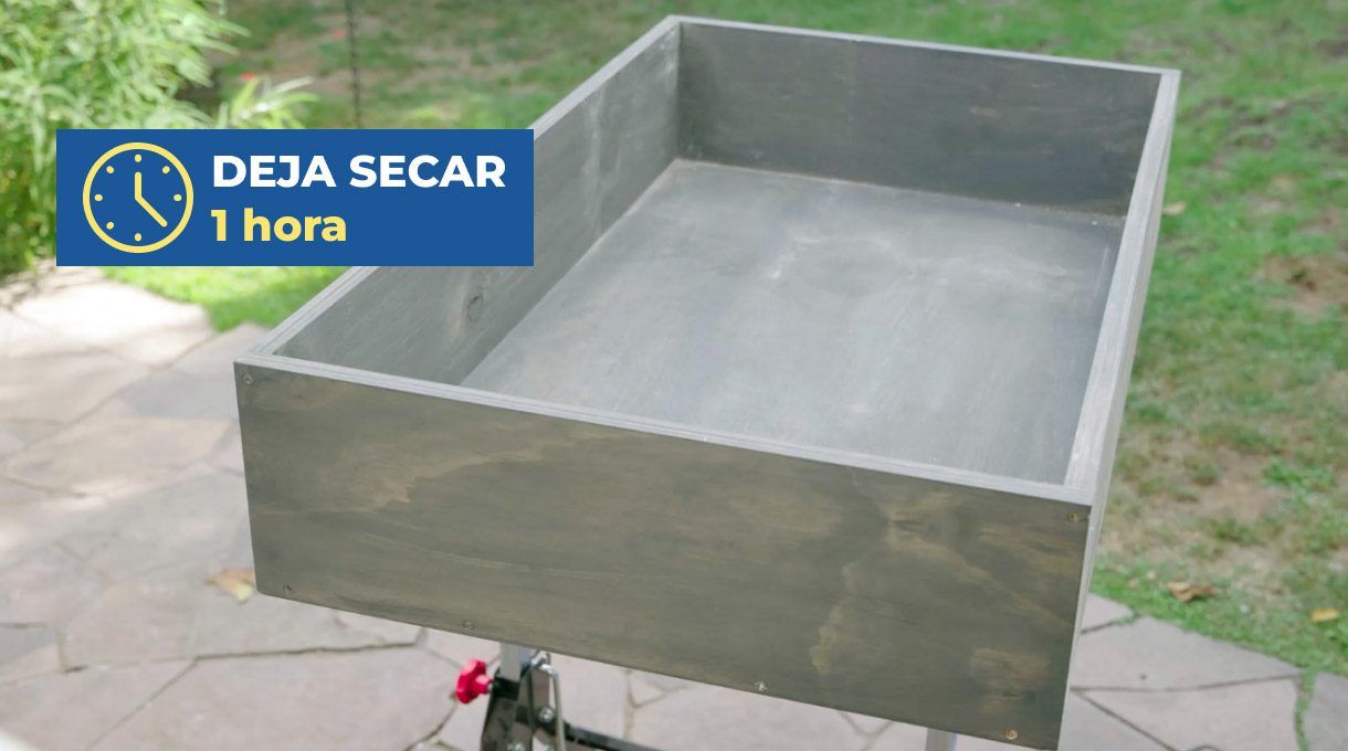 Deja secar 1 hora