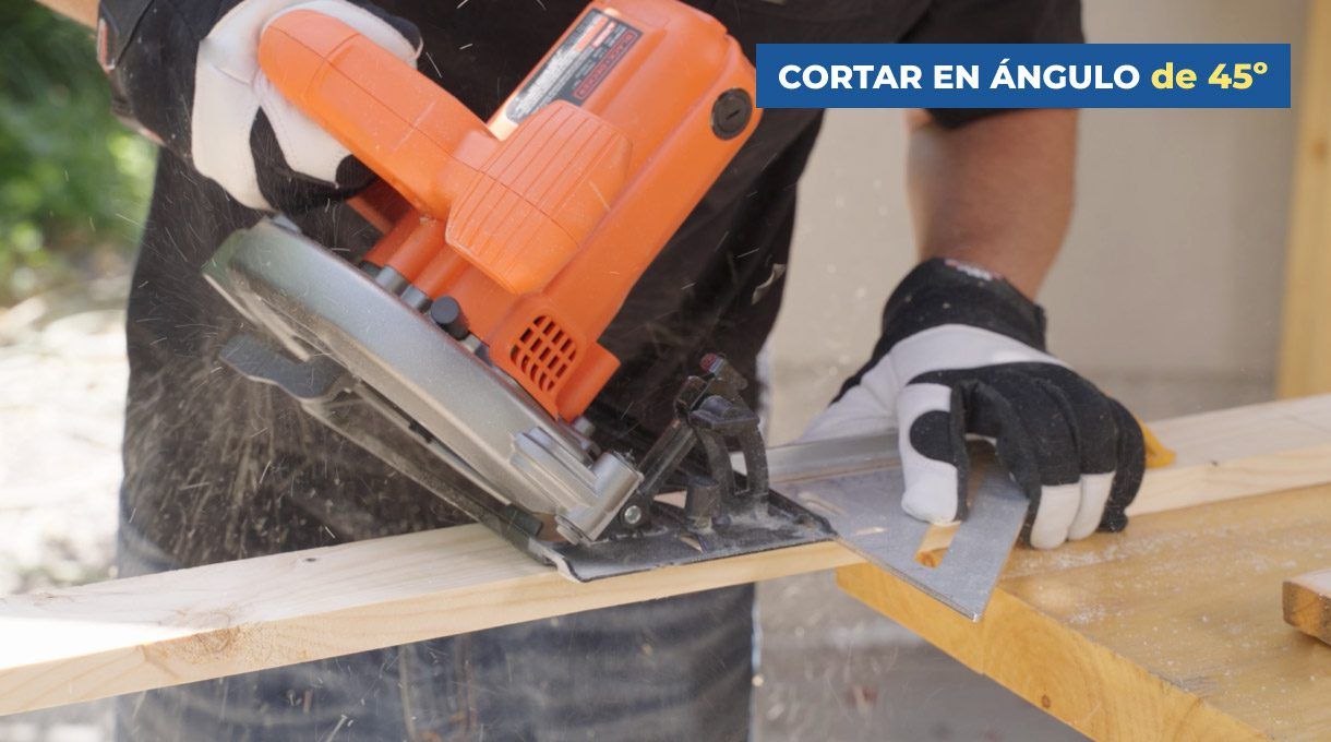 cortar en angulo