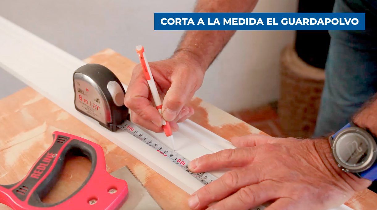 corta el guardapolvo