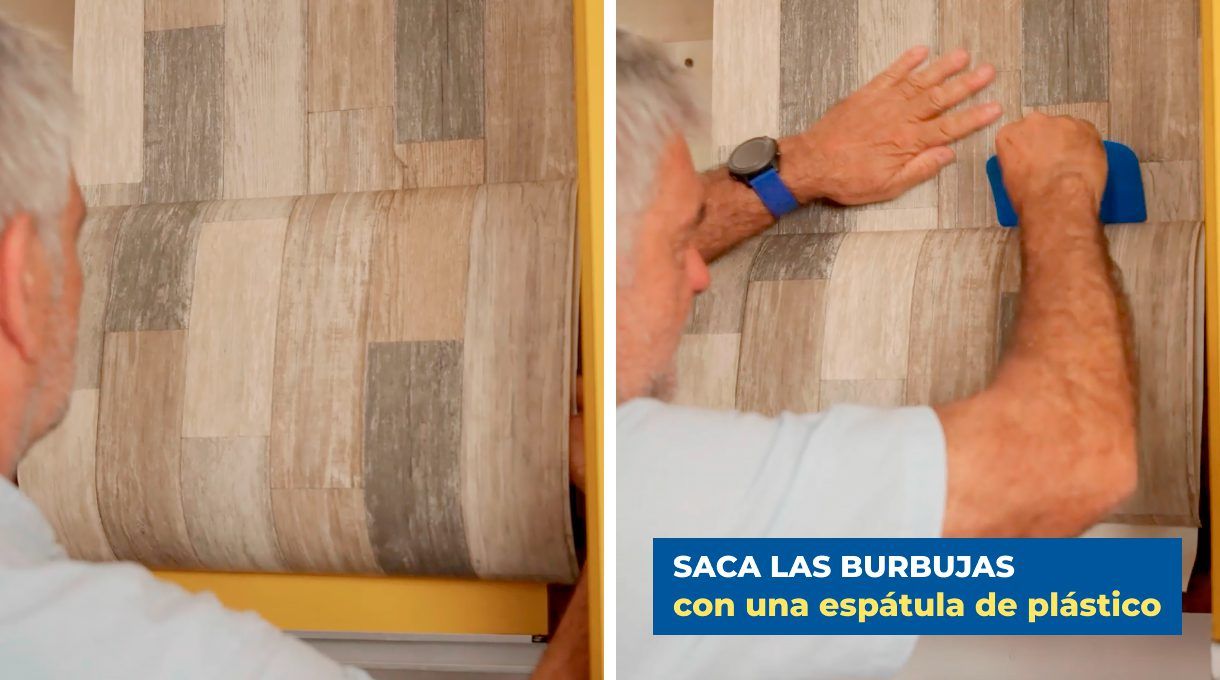 sacar las burbujas