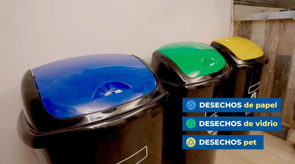 basureros para desechos