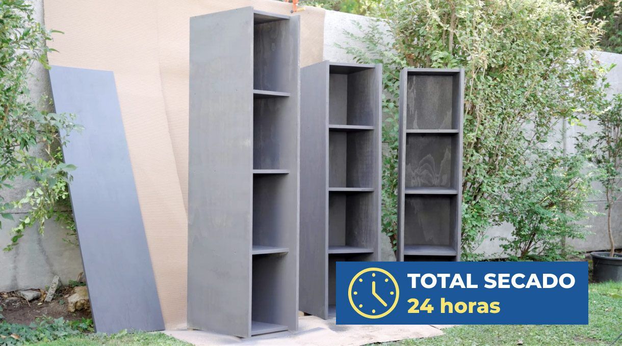 tiempo total de secado 24 horas