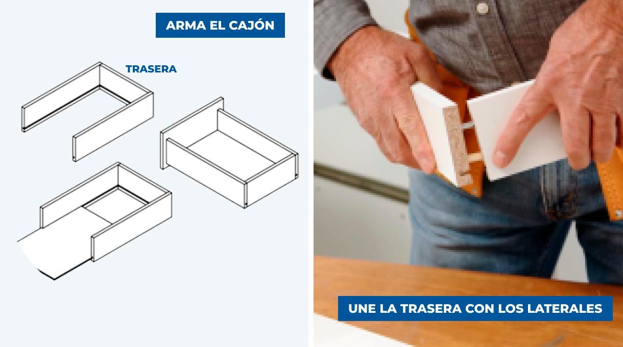 Armado del cajón