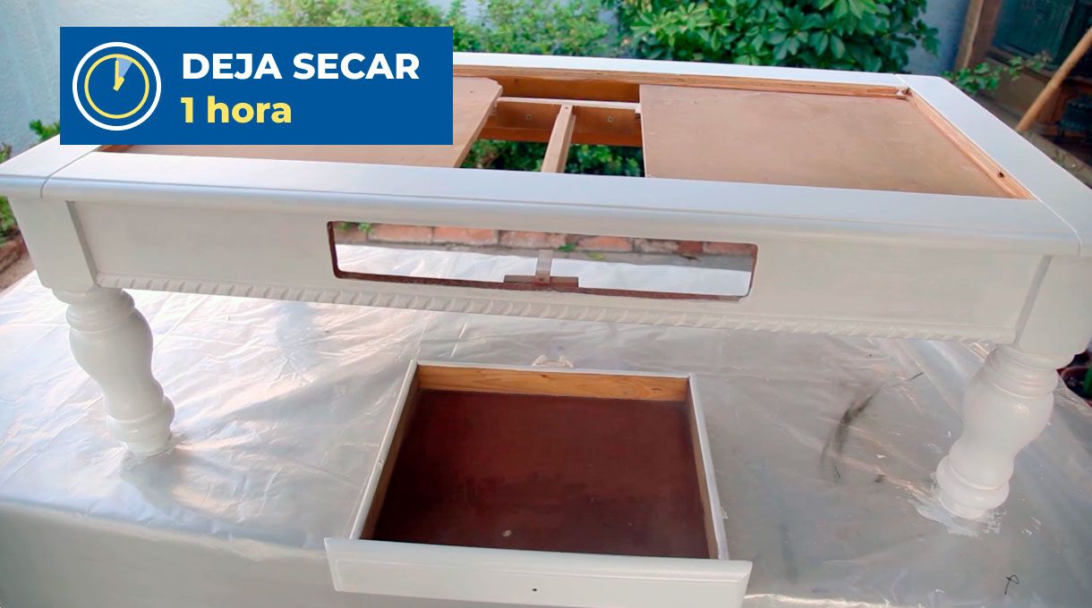 Secado de la mesa