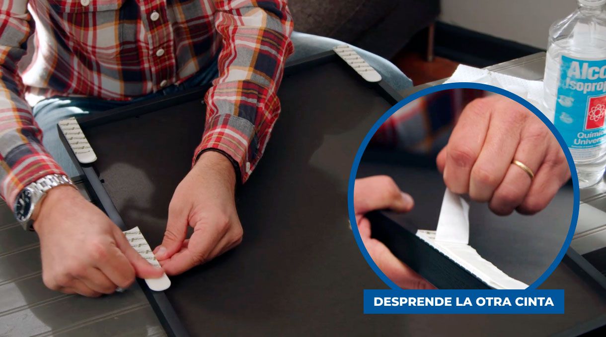 Cinta command para colgar cuadros