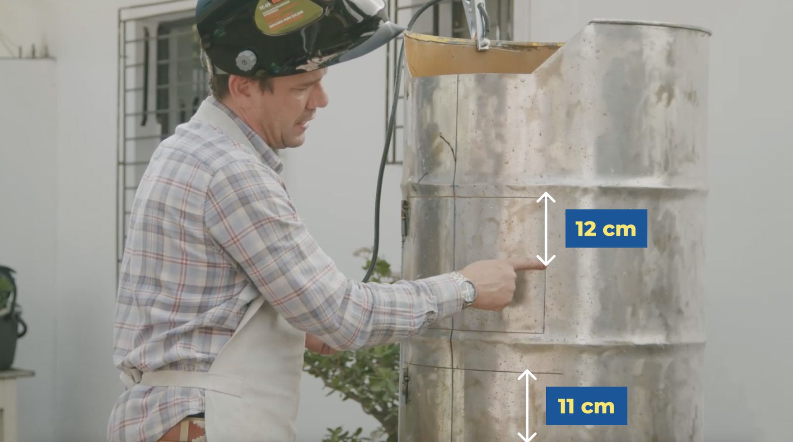 Ubicaciones de los pestillos para las puertas