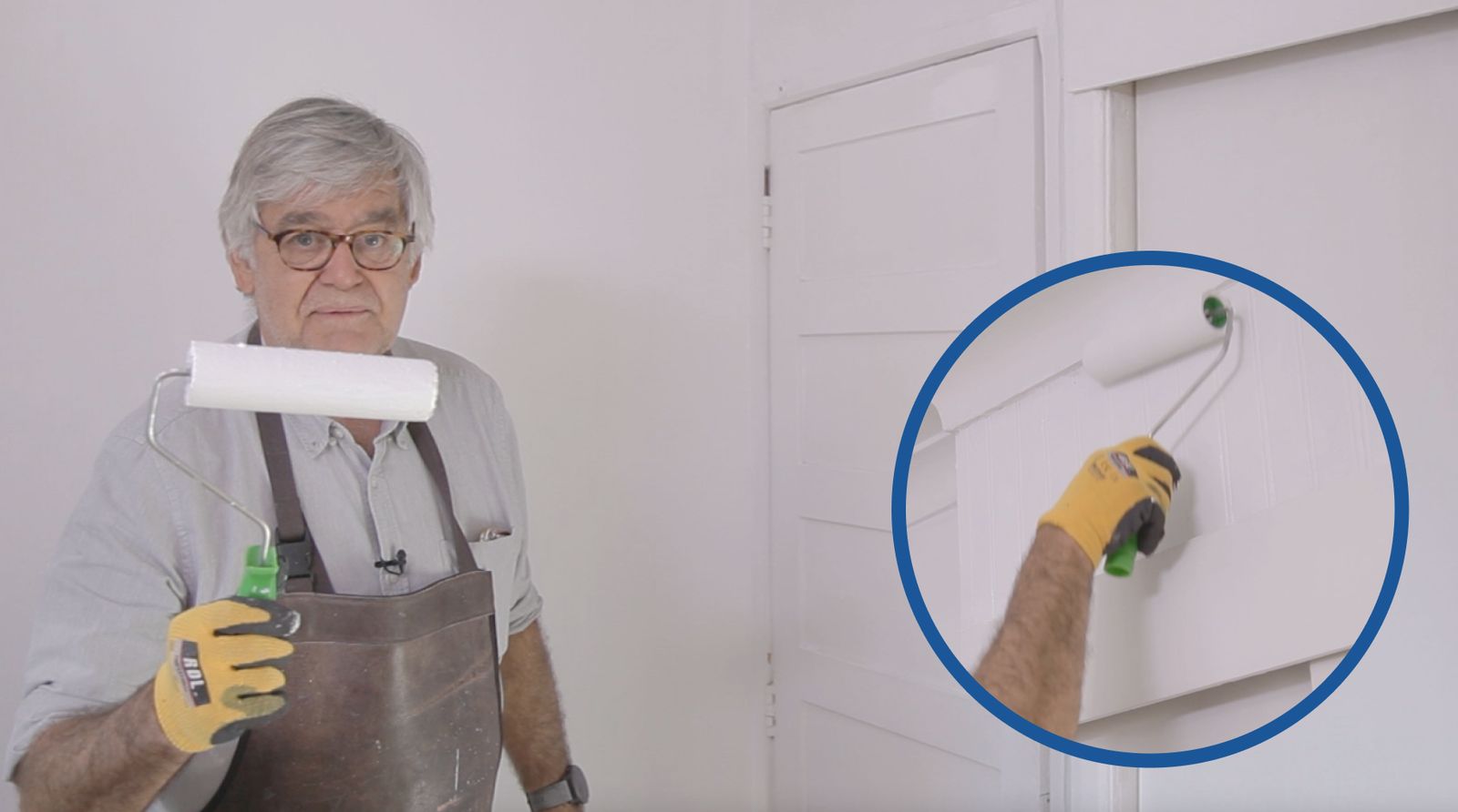 Segunda mano de pintura con esmalte al agua