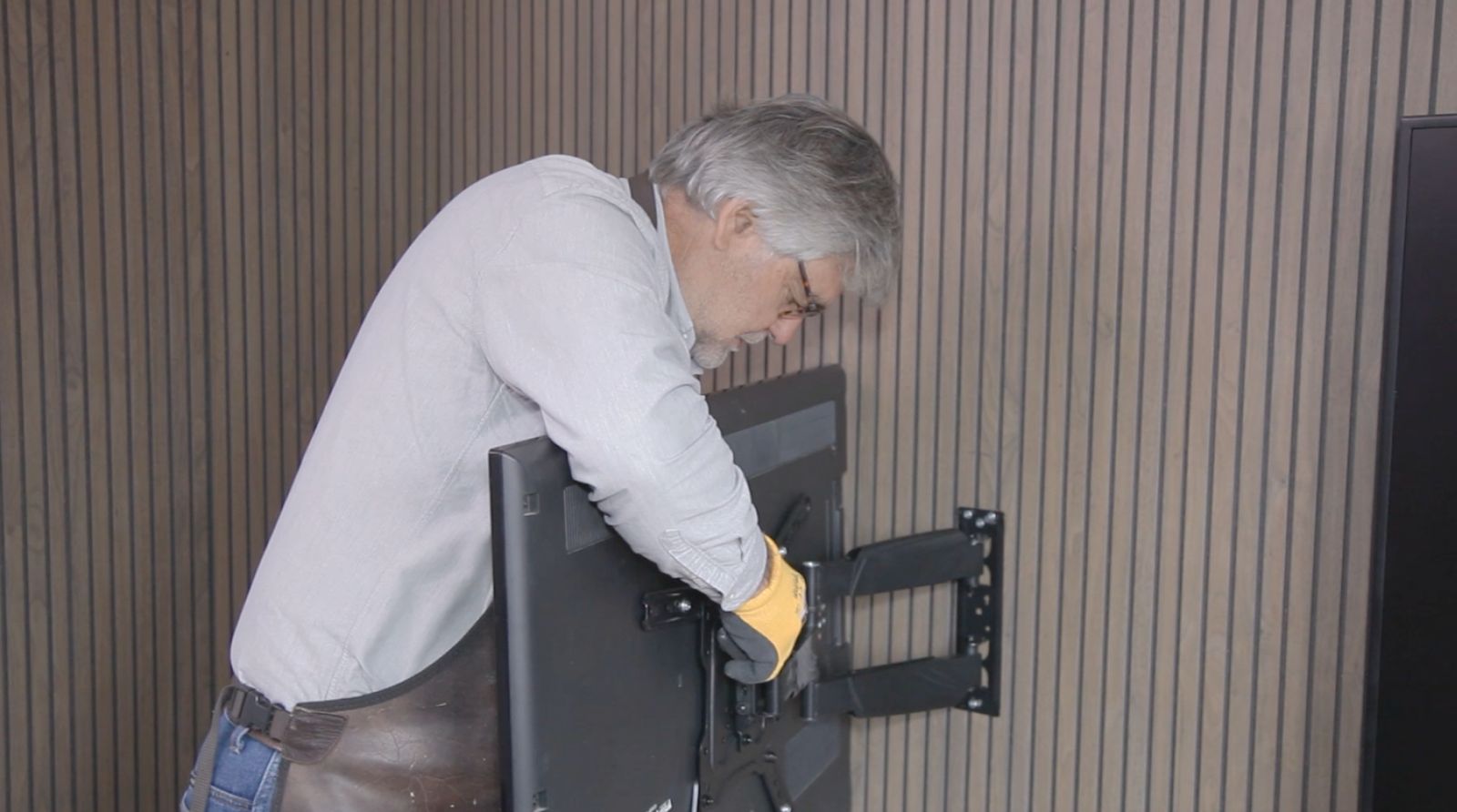 Fijación de soporte para monitor