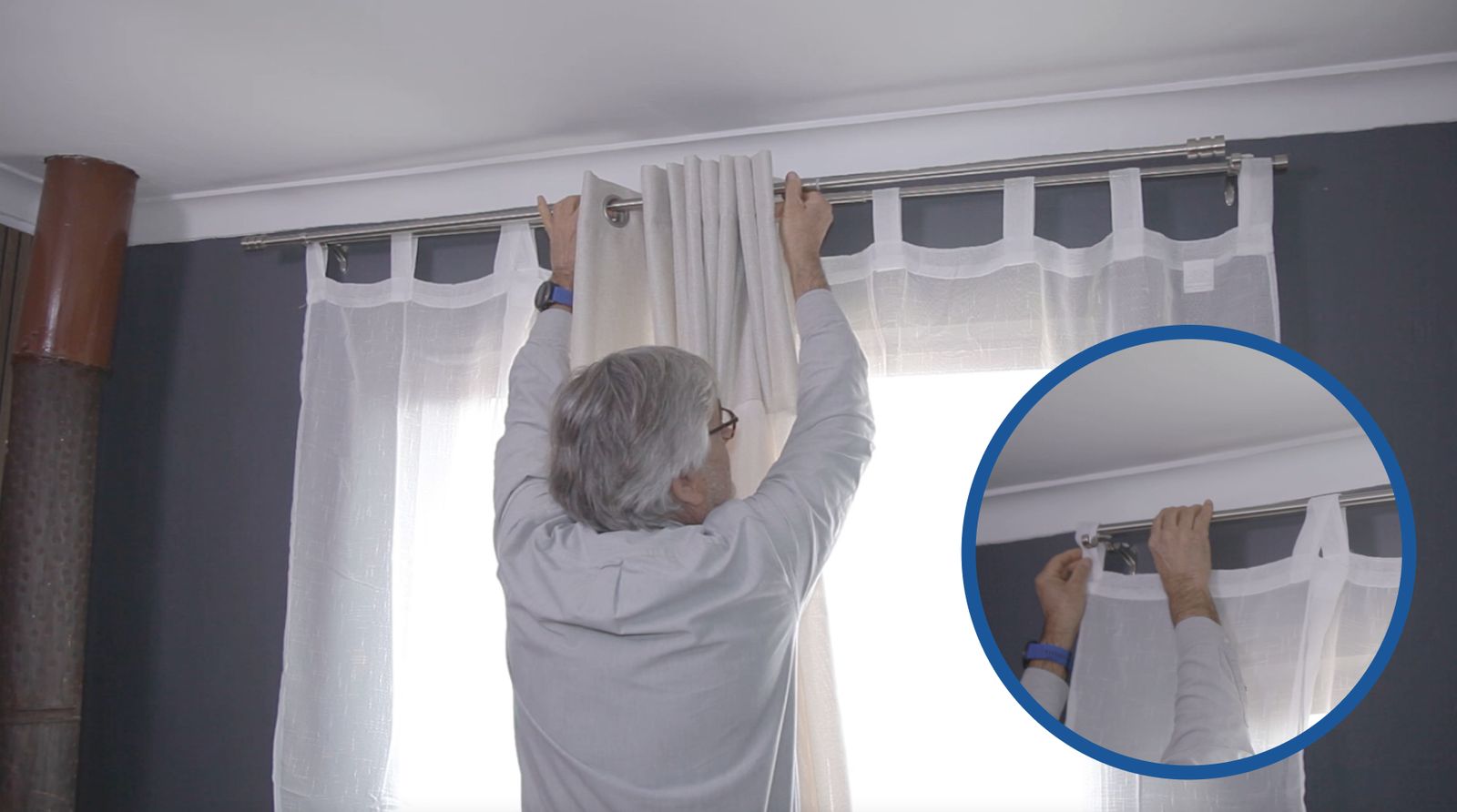 Cortinas en cuarto gamer