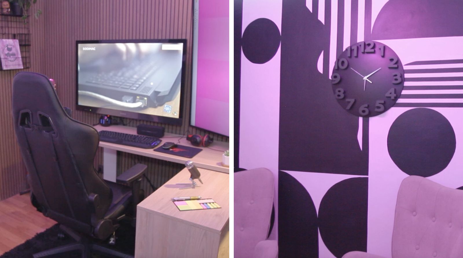 Cuarto gamer y streamer