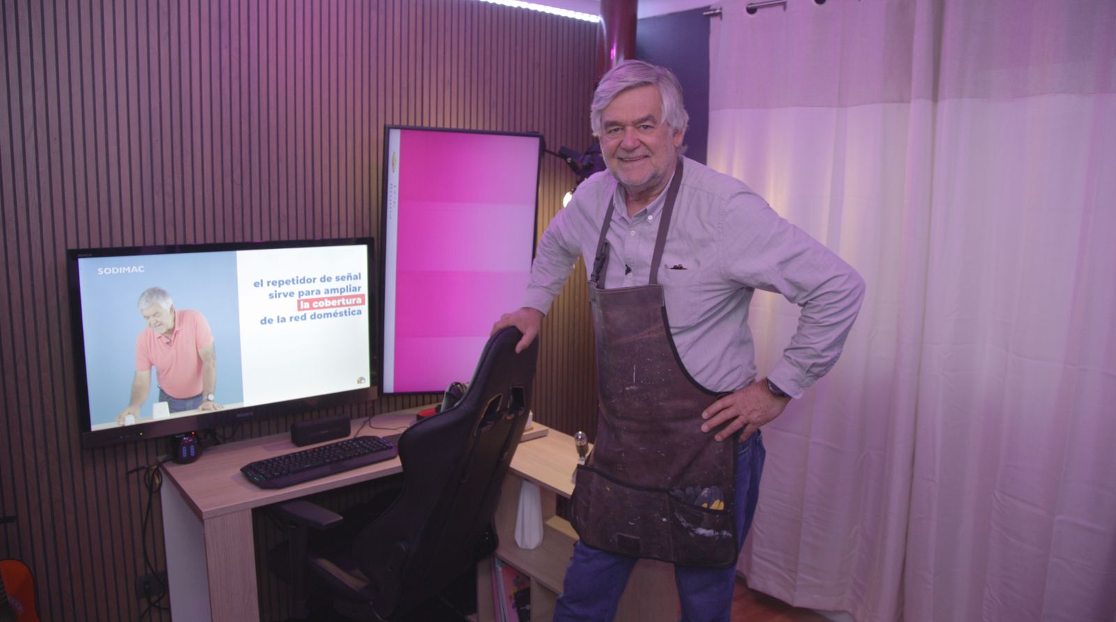 Espacio gamer y streamer terminado