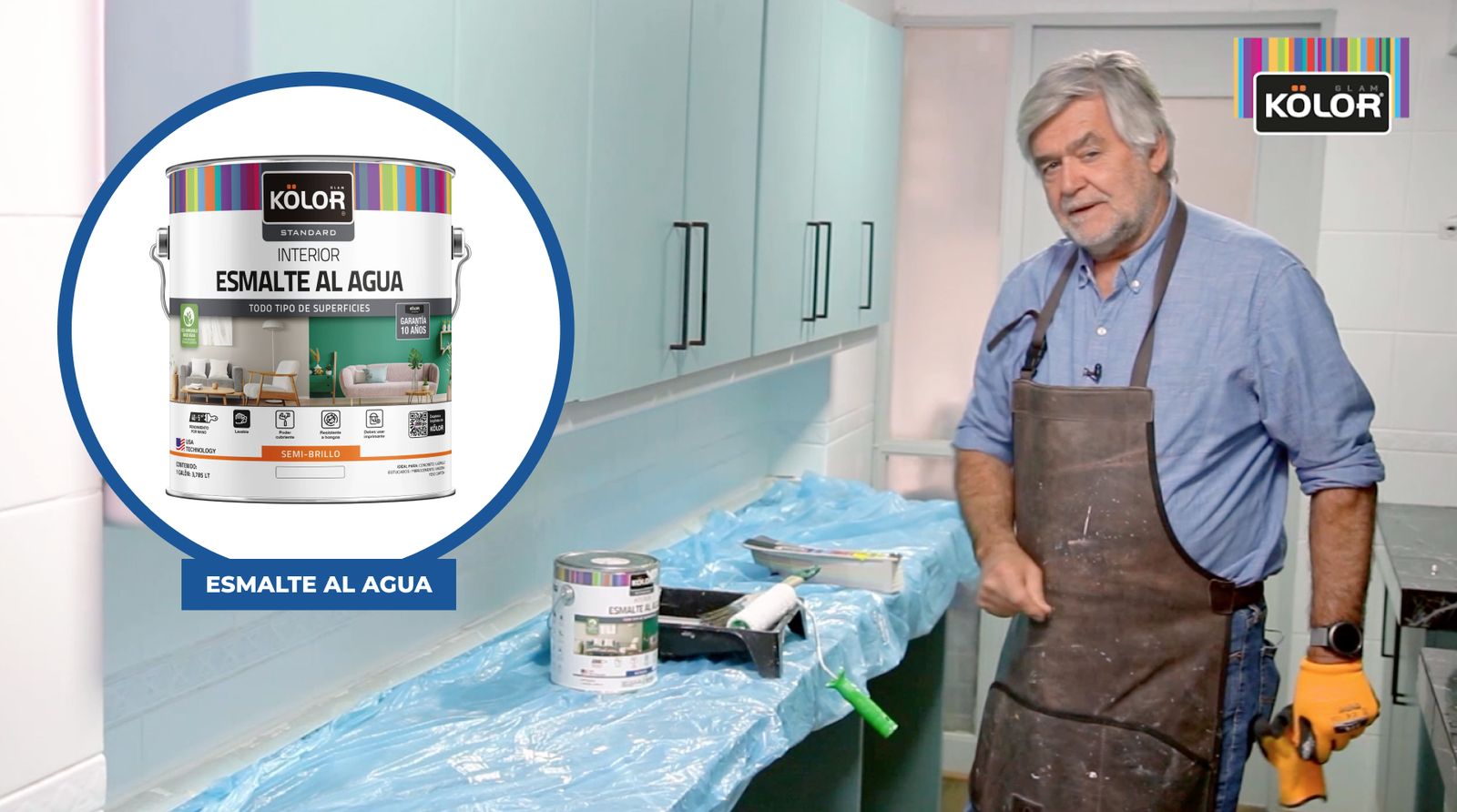 Esmalte al agua interior