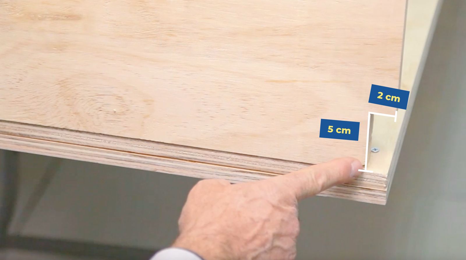 Calado de 5 x 2 cm
